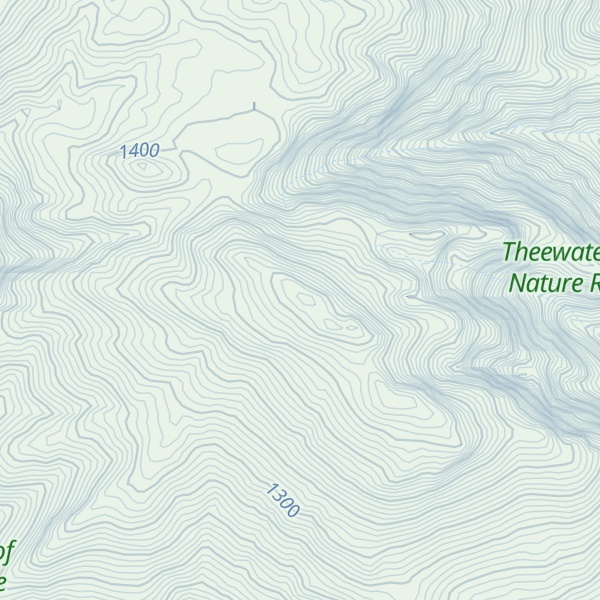 Map of Aasvoëlberg