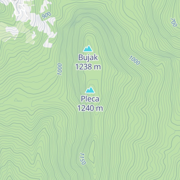 Map of Pleca