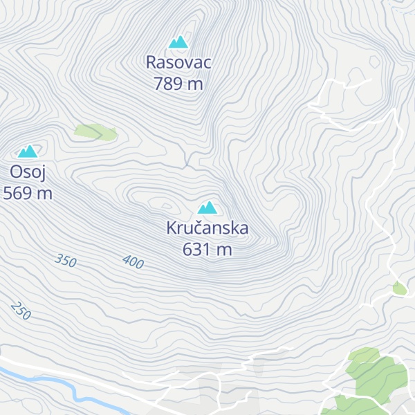 Map of Kručanska