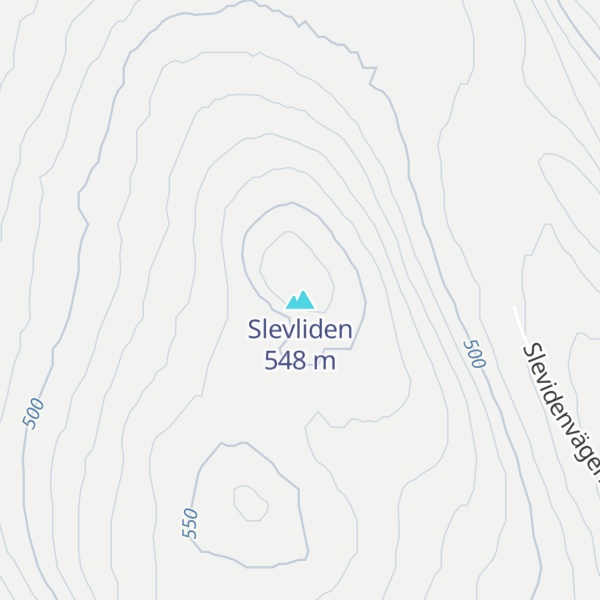 Map of Slevliden