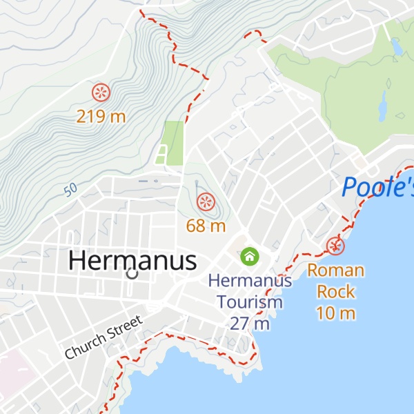 Map of Hoy's Koppie