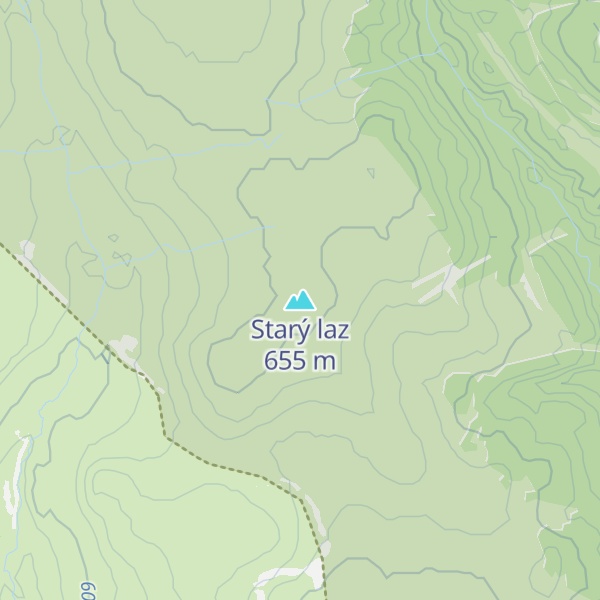 Map of Starý laz