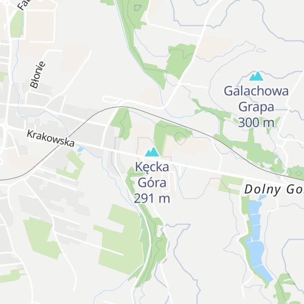 Map of Kęcka Góra