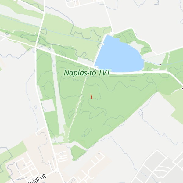 Map of Kiserdő-domb