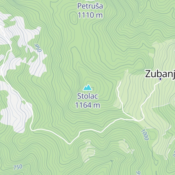 Map of Stolac
