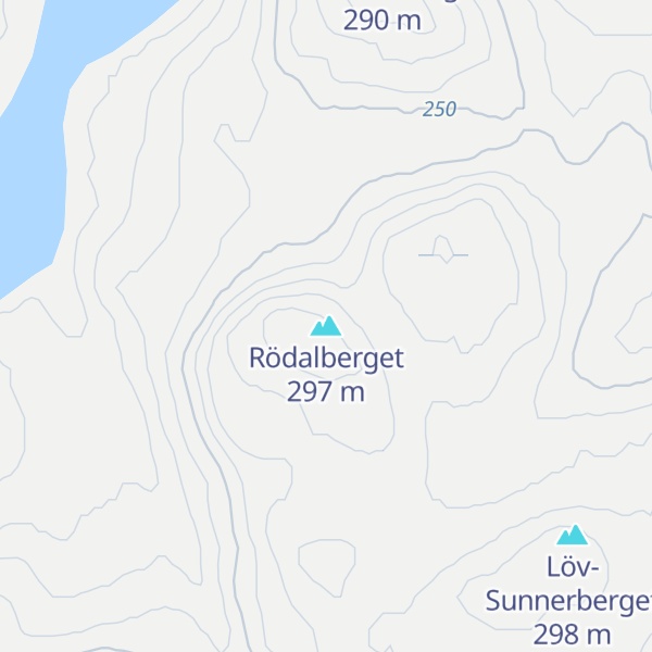 Map of Rödalberget