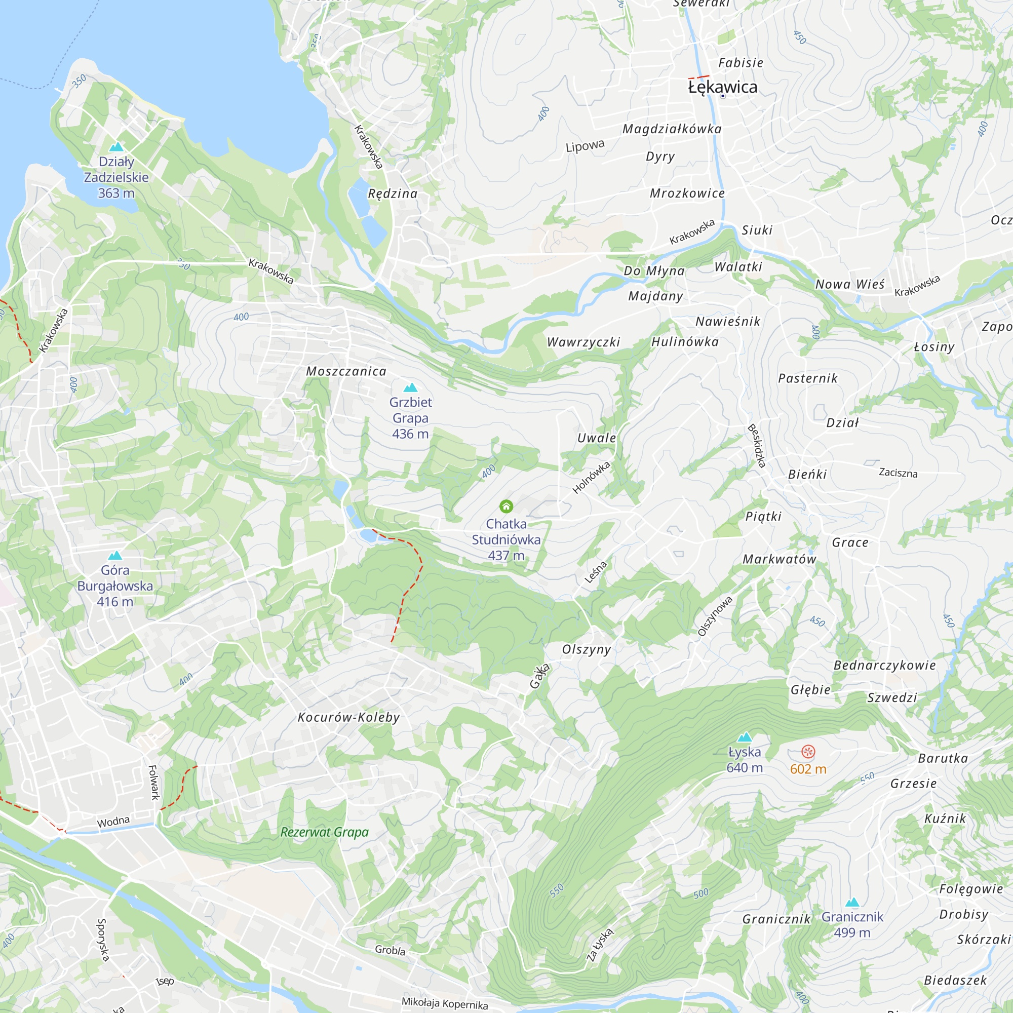 Chatka Studniówka map