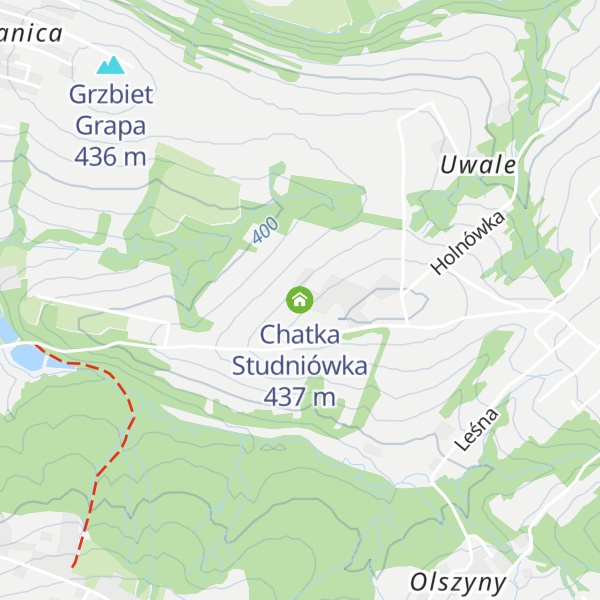 Map of Chatka Studniówka