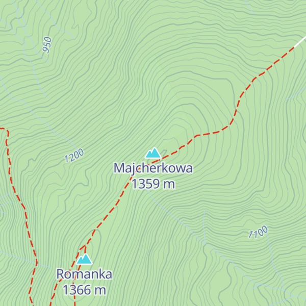 Map of Majcherkowa