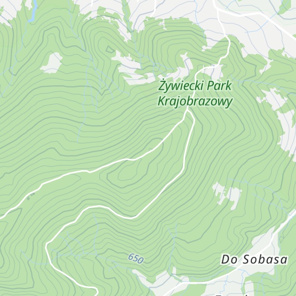 Map of Waligórka