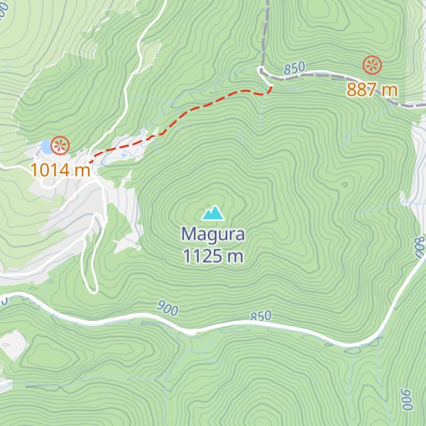 Map of Magura