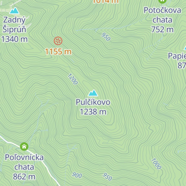 Map of Pulčíkovo