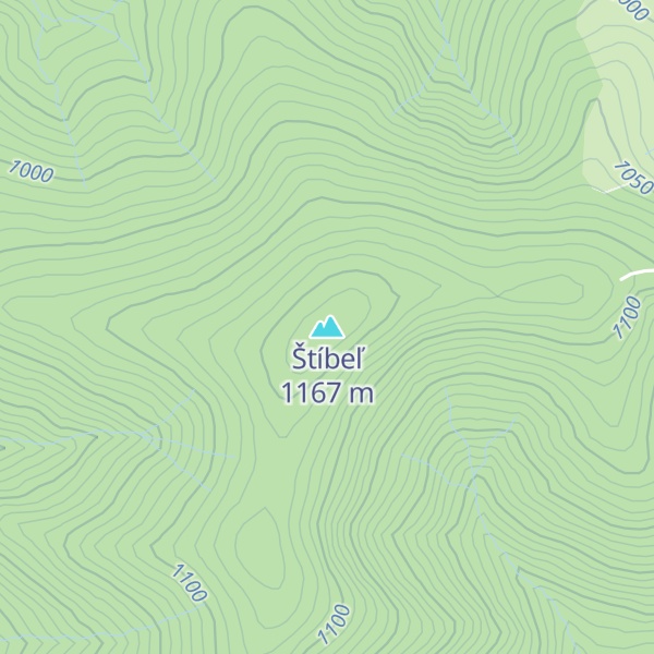 Map of Štíbeľ