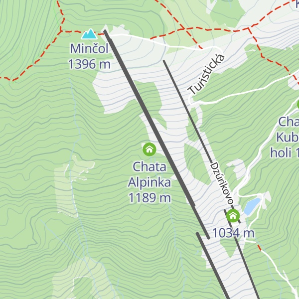 Map of Chata Alpinka