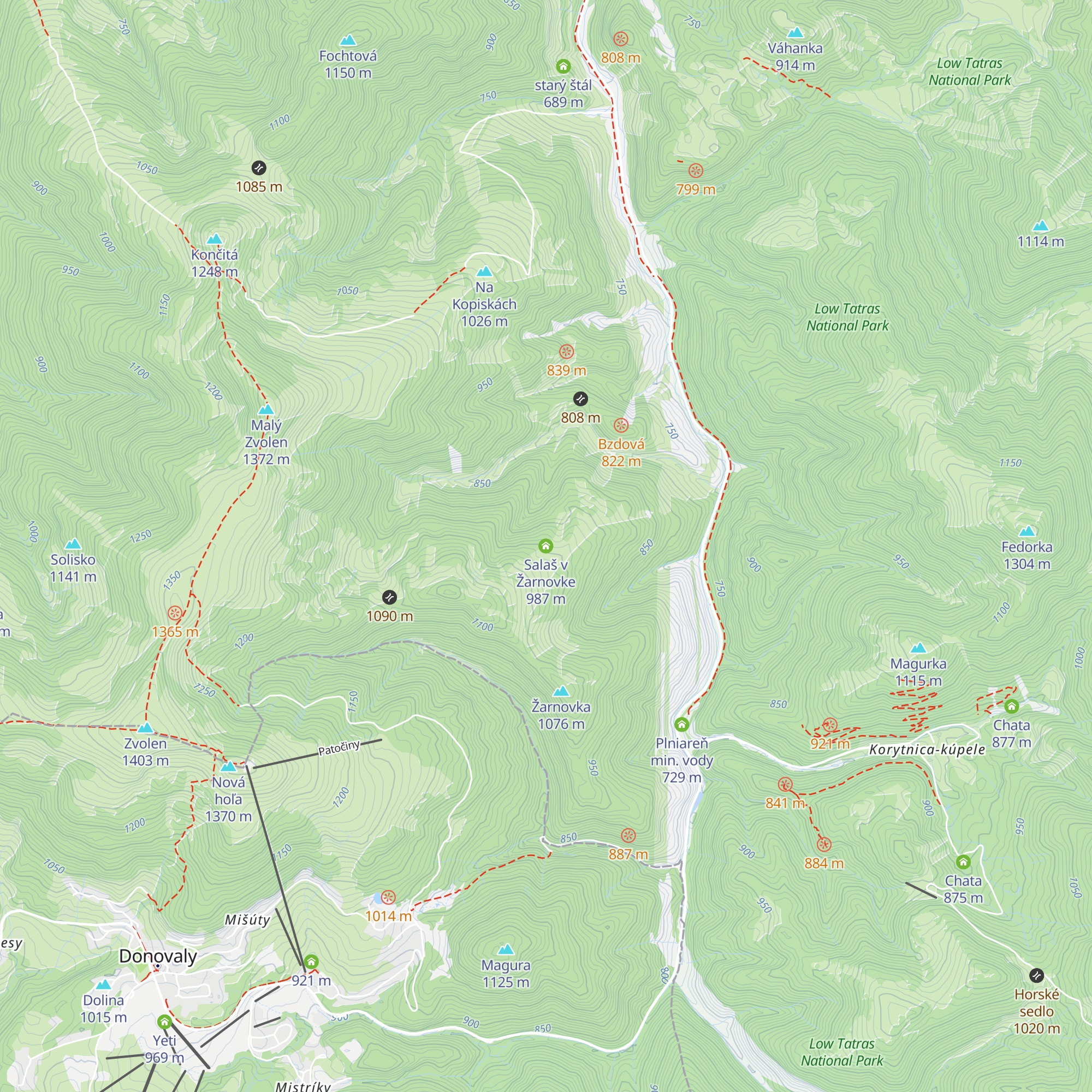 Salaš v Žarnovke map
