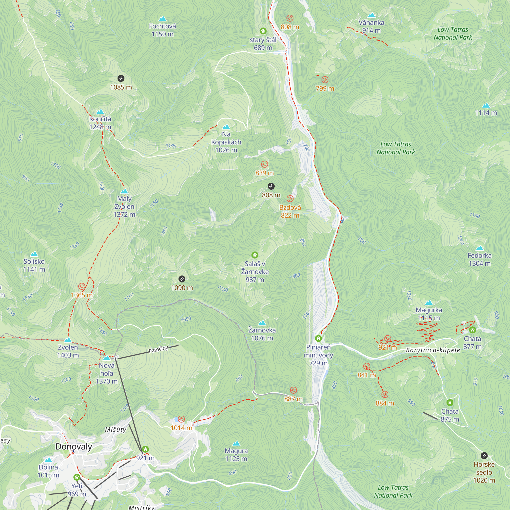 Salaš v Žarnovke map