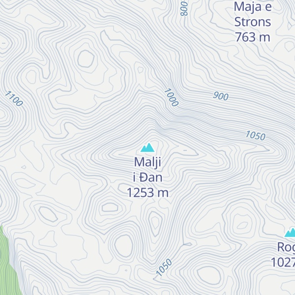 Map of Malji i Ðan