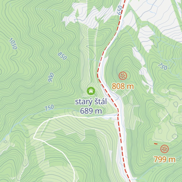 Map of starý štál