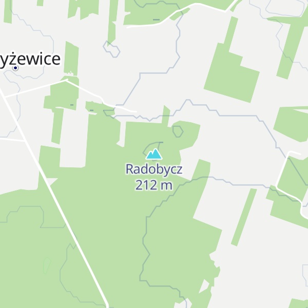 Map of Radobycz