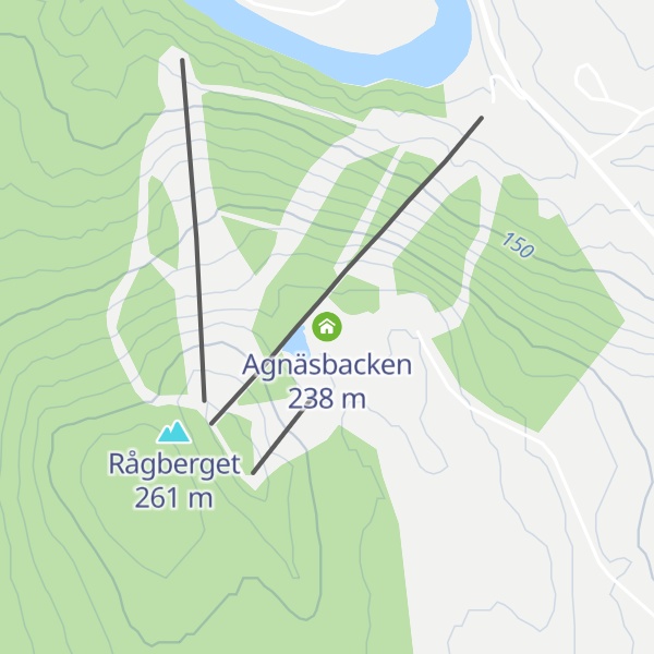 Map of Agnäsbacken