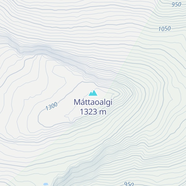 Map of Máttaoalgi
