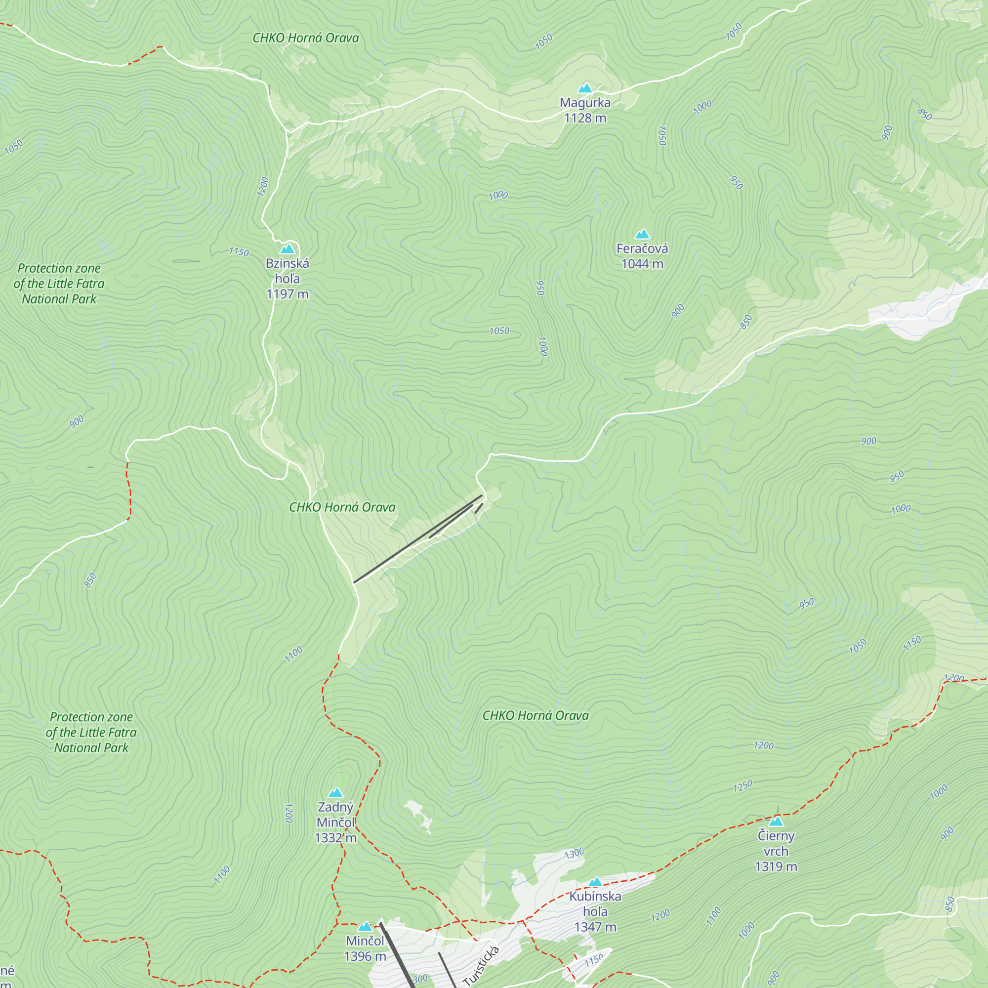 Hotel Kristína map