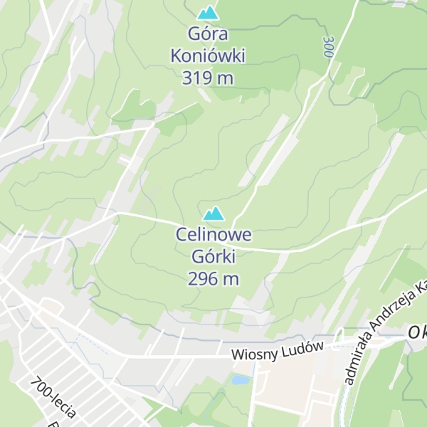 Map of Celinowe Górki