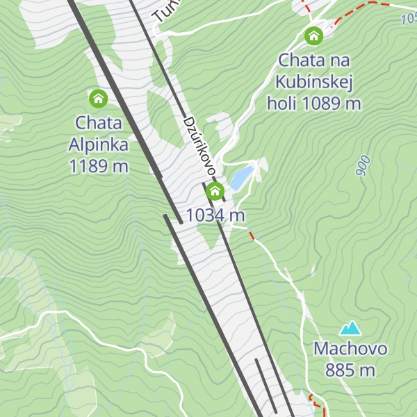 Map of Chata TRAFO