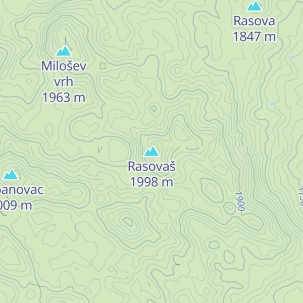 Map of Rasovaš