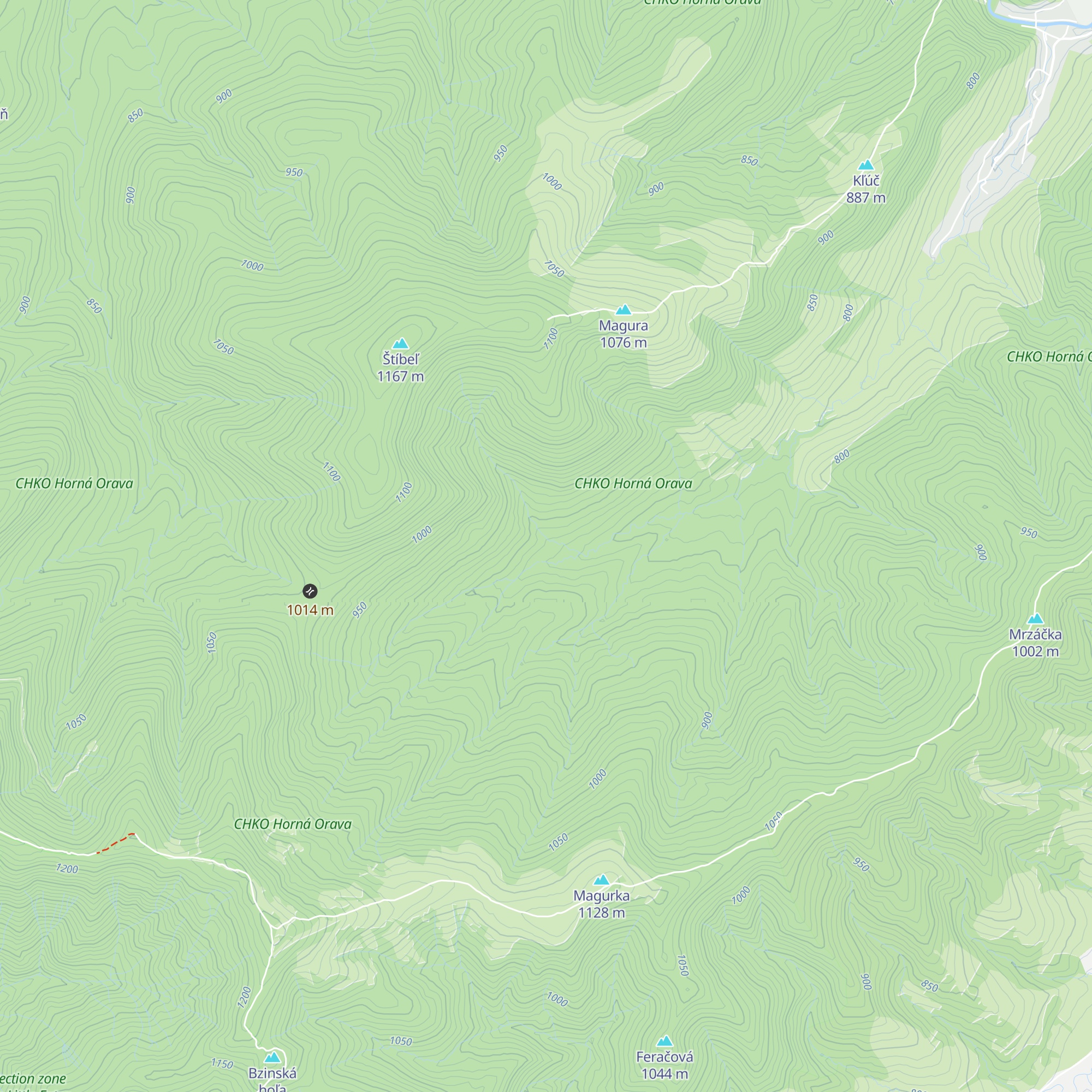 Horáreň Jasienka map