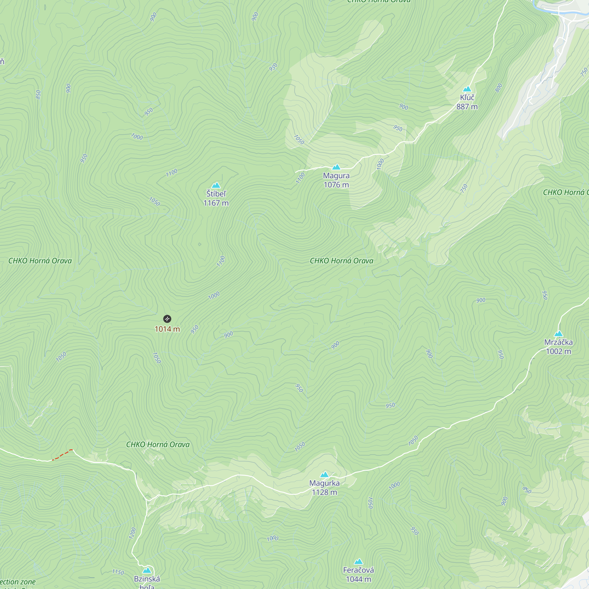 Horáreň Jasienka map