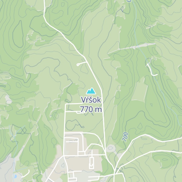 Map of Vŕšok