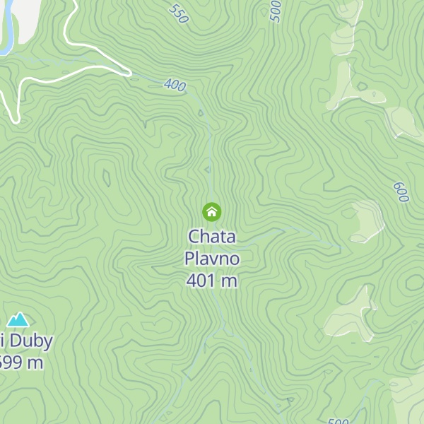 Map of Chata Plavno
