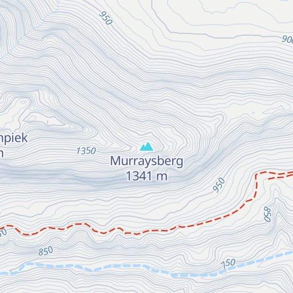Map of Murraysberg