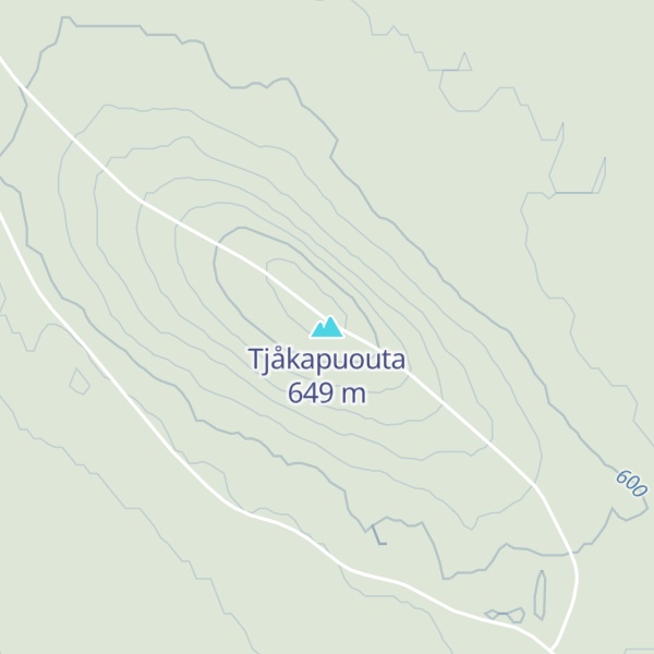 Map of Tjåkapuouta