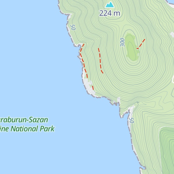 Map of Kepi i Pulebardhave