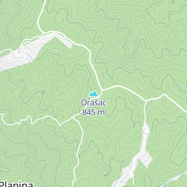 Map of Orašac