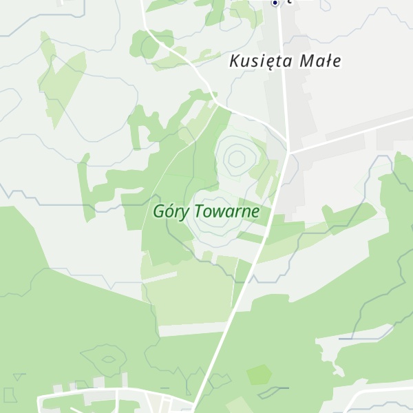 Map of Małe Towarnie
