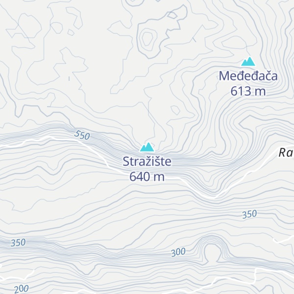 Map of Stražište
