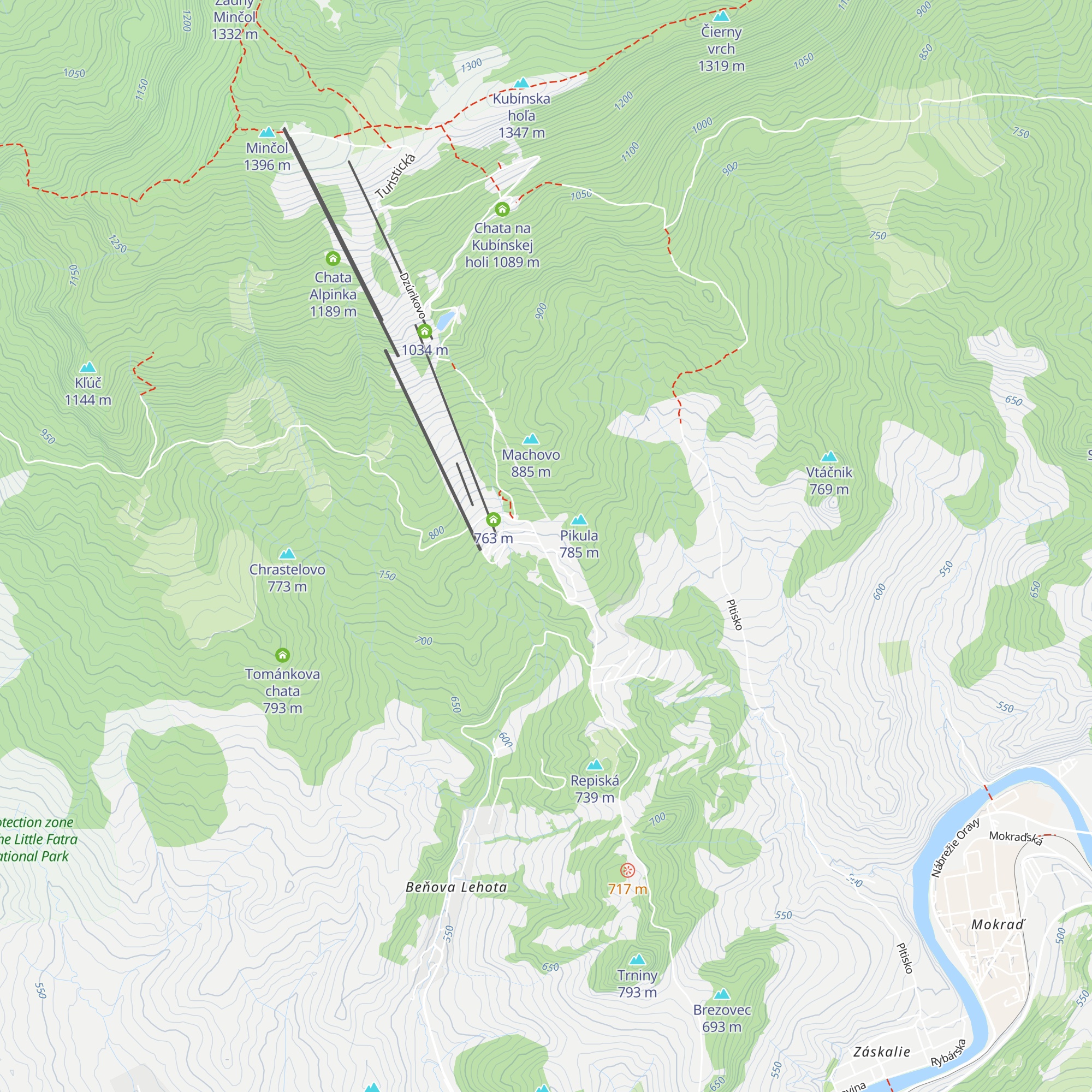 Chata Natalie*** map