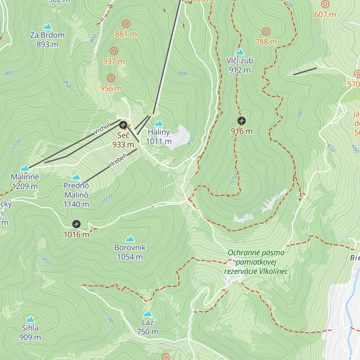 Koliba map