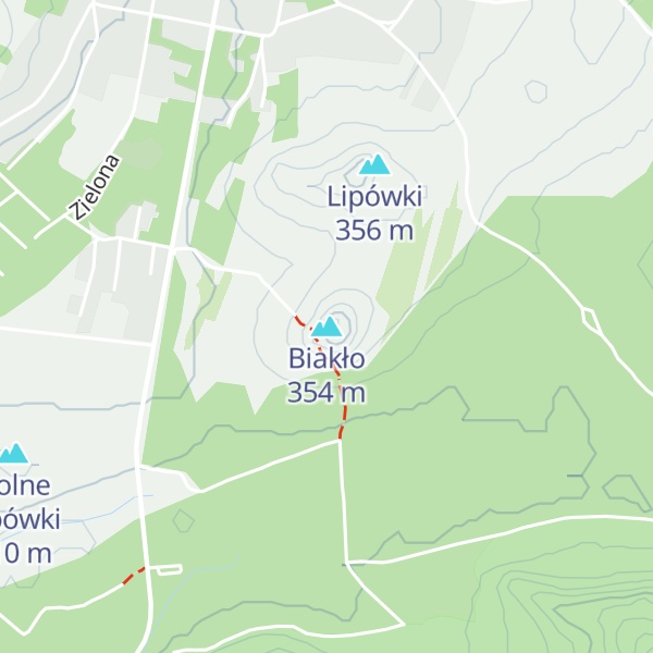 Map of Biakło