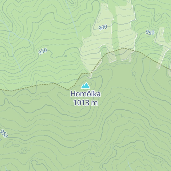 Map of Homôľka
