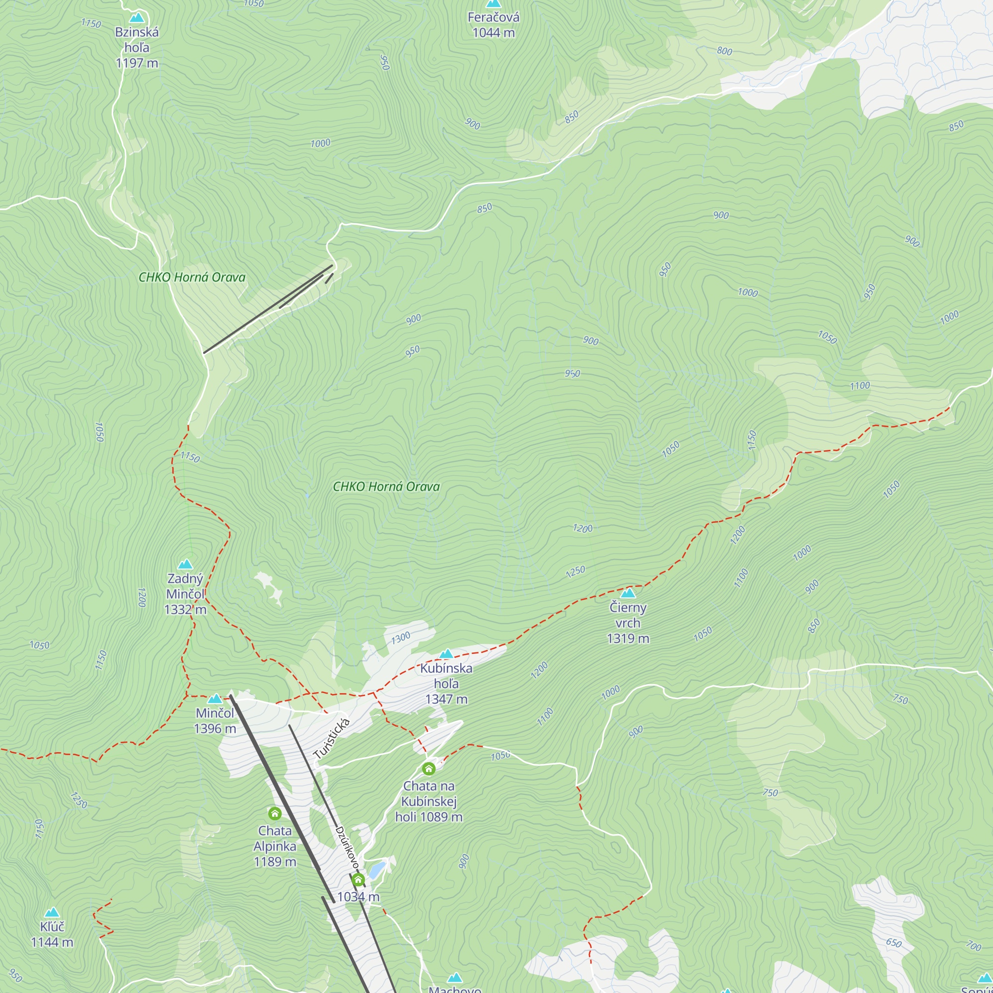Tri studne map