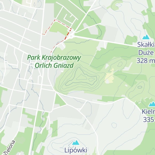 Map of Zamkowa