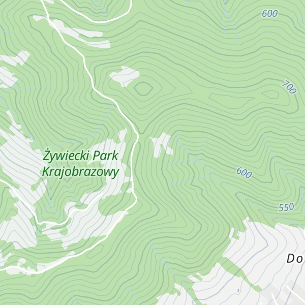 Map of Chatka myśliwska