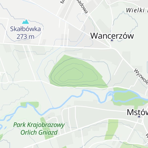 Map of Dobra Góra