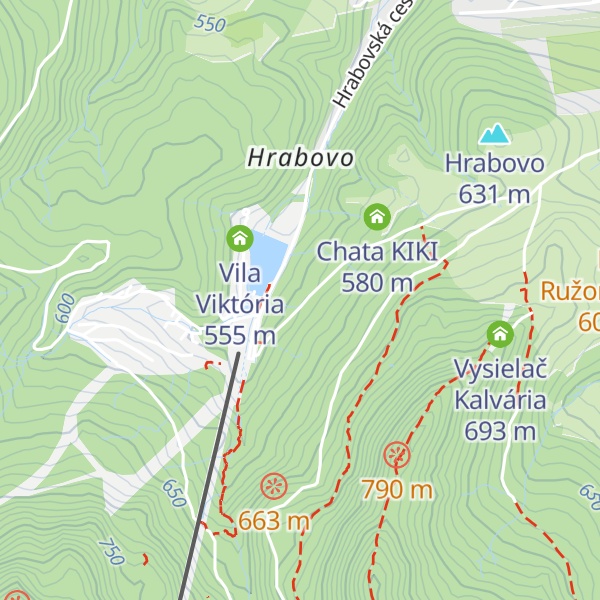 Map of Chata Sunday