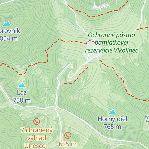 Map of Zásac
