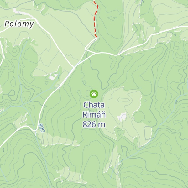 Map of Chata Rimáň